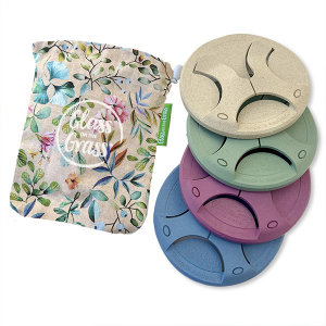 Glass on the Grass Botanical Bamboo Coasters Glass on the Grass Botanical Bamboo Coasters